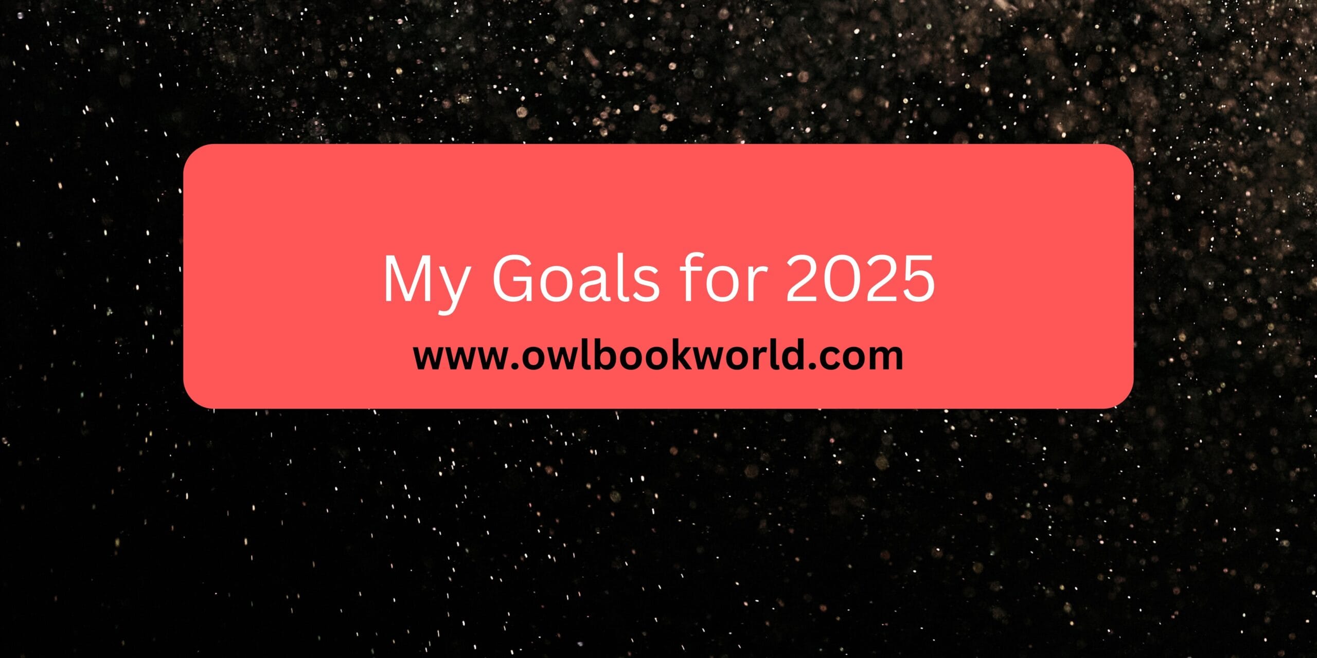 My Goals for 2025